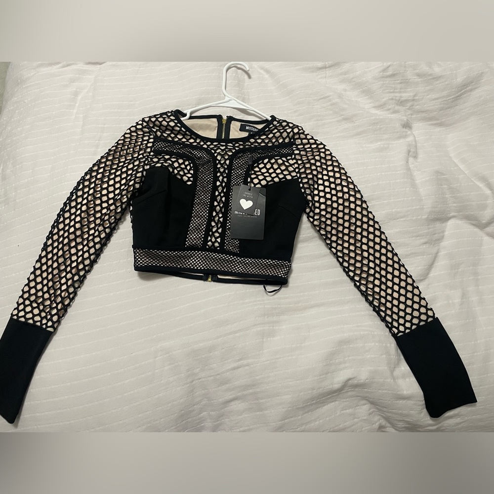 Missguided crop top, size USA 1, UK 4, AUS 4, EU 32